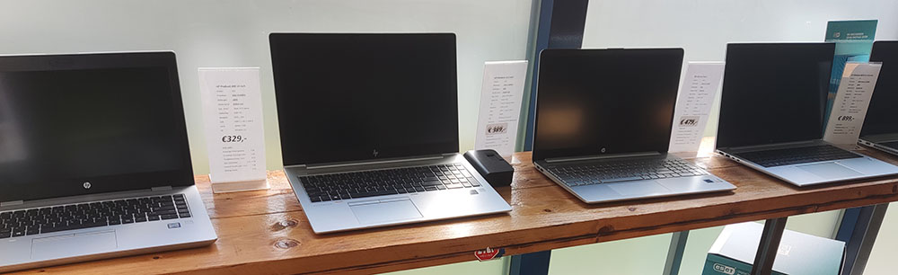 Wij verkopen mooie 2e hands laptop met garantie